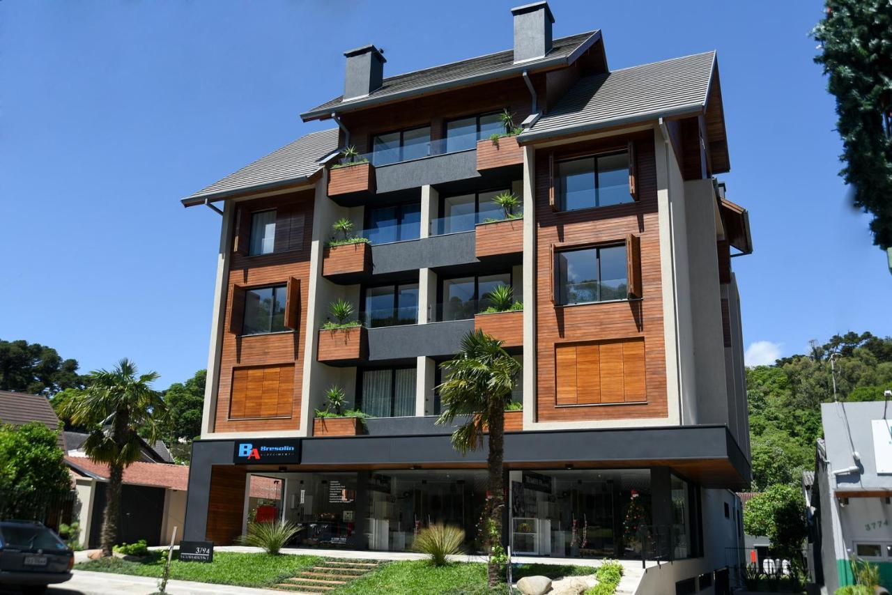 Rosa Edificio Victoria Daire Gramado Dış mekan fotoğraf